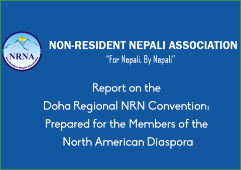 Report on the Doha Regional NRN Convention: Prepared for the Members of the North American Diaspora
